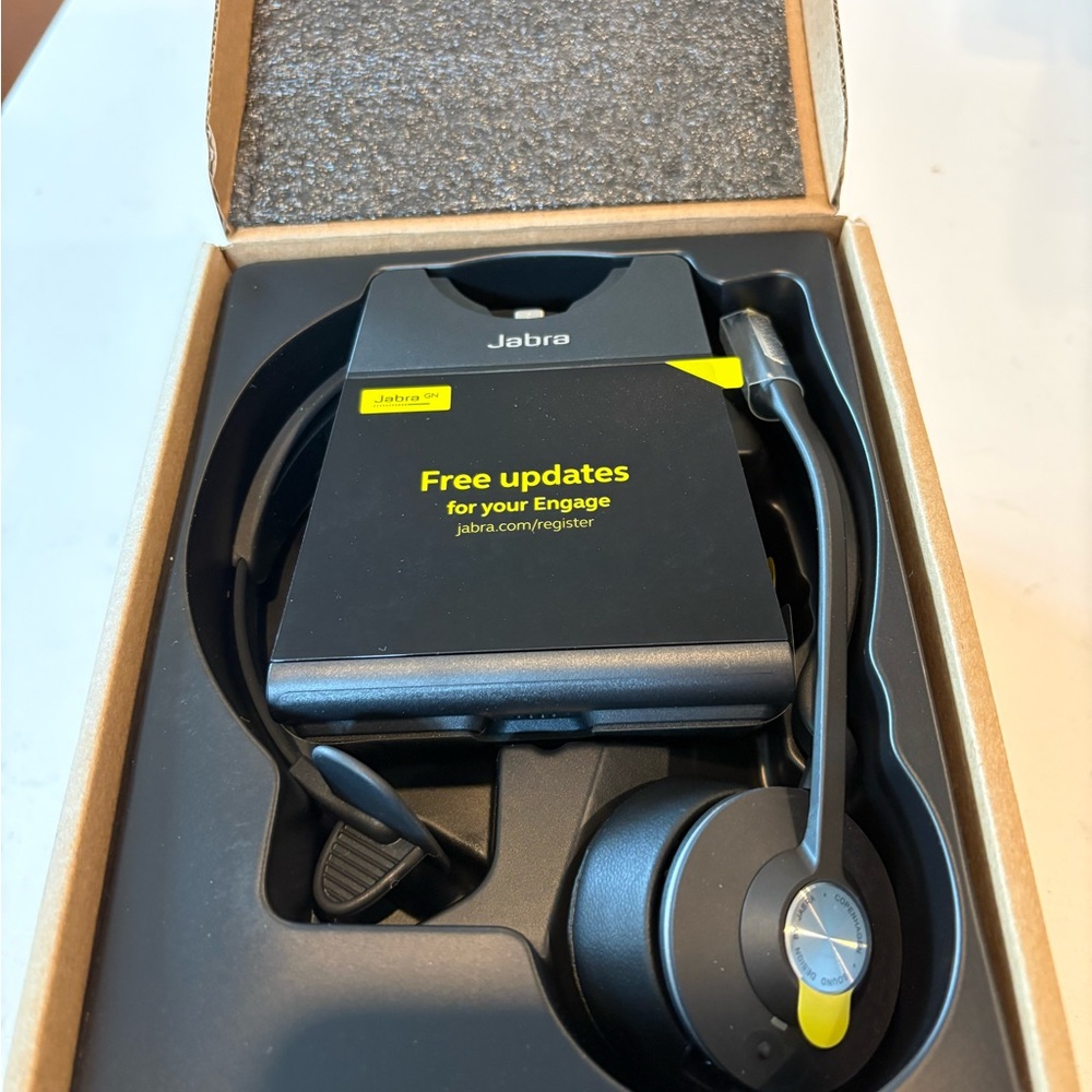Jabra Engage 75 Mono (Complete Set) Black